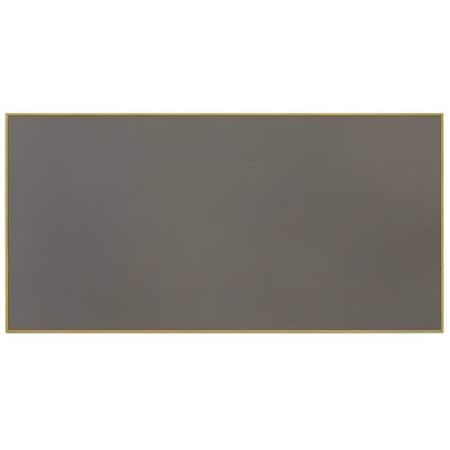 United Visual Products Corkboard, Fabric, 2 Door, Satin/Gry, 60x36" UV304-SATIN-MEDGRY